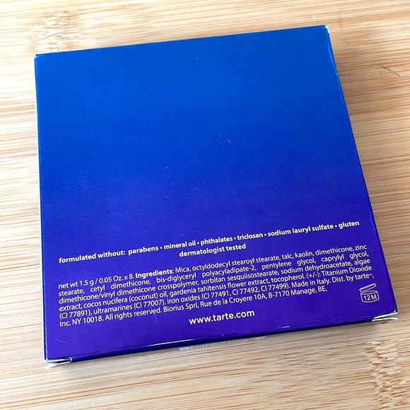 Brand New Tarte Rainforest of the Sea Limited Edition Eyeshadow Palette - Picture 7 of 9